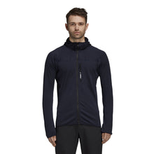 Load image into Gallery viewer, adidas Men&#39;s Terrex Tracerocker Full Zip Hooded Fleece Jacket
