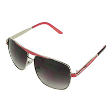 Load image into Gallery viewer, Aviator Sunglasses Black/Red

